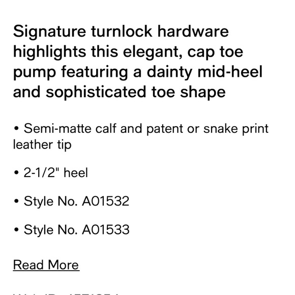 Coach Lauri Nude Snake Pumps size 6 - Picture 2 of 10